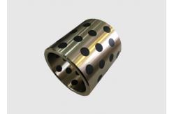 China Phosphor Cast Bronze Bearings Graphite Plugged Bushings Durable Material supplier