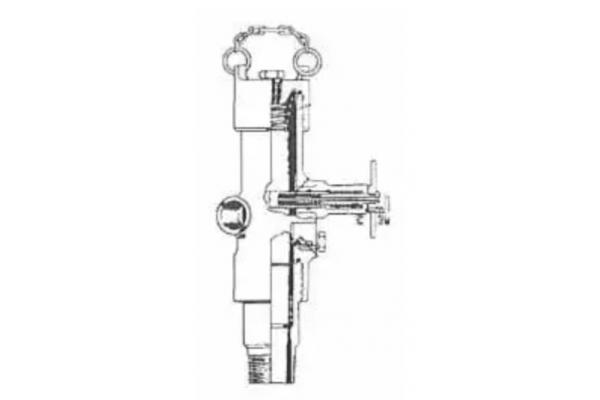 API 5CT Oilfield Cement Head Single Plug Cementing Head