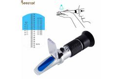 China Aluminium Beekeeping Refractometer Tester Honey Hand Held Honey Refractometer supplier