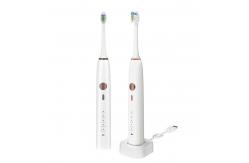 China IPX8 Sonic Elements Toothbrush , 30s DuPont Battery Operated Automatic Sonic Toothbrush supplier