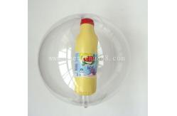 China Inflatable beach ball with bottle inside supplier