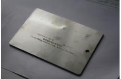 China Aluminum Penetrant Calibration Block Non Destructive Testing With Heat Treatment supplier