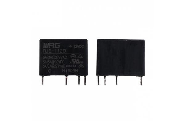12 Volt 5A 3A SPDT Non - Latching Relay RJE - 112D PCB Mount Relay