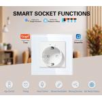 WIF Smart Power Outlet Remote Control Zigbee Outlet Socket Power Monitoring