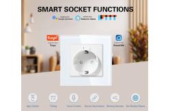 China WIF Smart Power Outlet Remote Control Zigbee Outlet Socket Power Monitoring supplier