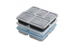 China Microwave Rectangular 116mm Fast Food Storage Container supplier