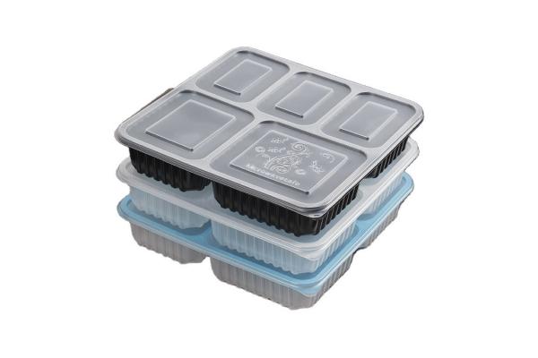 Microwave Rectangular 116mm Fast Food Storage Container
