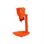 China Water Lubing Drip Poultry Farm Nipple Drinker With Hanging Cup manufacturer