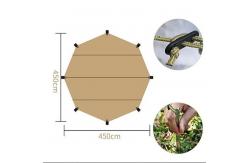 China Folding Outdoor Vinyl Canopy Camping Hexagonal Canopy Beach Rainproof Awning supplier
