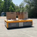 5 Ton Transportation Tools Battery Power Trackless Transfer Cart for sale