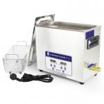 Sus 304 Touch Key 6.5l Table Top Ultrasonic Cleaner For Spare Parts Cleaning for sale