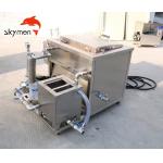 High Efficient Industrial Ultrasonic Cleaner With 9000W Heating Power / SUS 304 Basket for sale