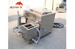 China High Efficient Industrial Ultrasonic Cleaner With 9000W Heating Power / SUS 304 Basket supplier
