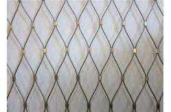 China Decorative Ferrule Balustrade Cable Mesh Flex Strong With Long Lifespan supplier