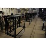 Powder Coated 700KG Capacity 5.0mm Wire Metal Storage Cage for sale