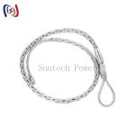 Gloss Cable Pulling Accessories Wire Rope Pulling Grip For Communication Lines for sale