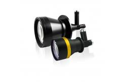 China Double Magnification Industrial Camera Lens / Telecentric Lens For Two Cameras supplier