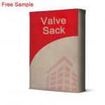 CMYK Color Pasted Valve Multiwall Paper Bags 50kg Kraft Paper Cement Bag for sale