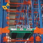 Multi Layer Steel Heavy Duty Radio Shuttle Racking Blue Yellow 1T