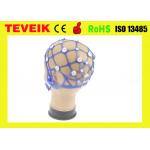 Separating EEG hat, 20 leads medical eeg electrode cap supply from teveik