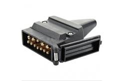 China 12V 12 Pin Flat Plug Caravan Plug Car Camper Trailer Part Male Plug supplier