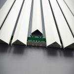 Customizable V Screen Suspended Aluminium Ceiling Sound Absorption