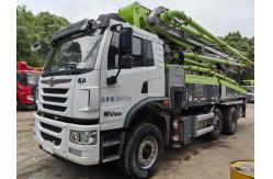 China Zoomlion ZLJ5280THBJE 43X-5RZ Used Concrete Pump Truck 8 - 15 Bar Pressure supplier