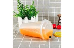 China Custom Take Away Disposable Coffee Cups 700ml Plastic Juice Cup supplier