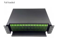 China 3U 19inch Full Loaded Slide Rail Rack mount patch panel supplier