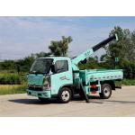 Custom 1000kg Truck Mounted Crane Small Truck With Crane