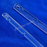 UV Customized Heat Resistant Fused Silica Quartz Glass Plate Clear Quartz Glass Substrate quartz plate drilled for sale