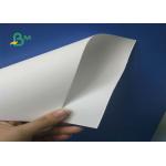 Smooth Paper Surface Virgin Kraft Paper Sheets For Food Bags /  Paper Cups for sale