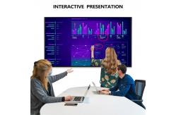 China 75 86 Inch Interactive Flat Panel Display PCAP All In One Touch Screen supplier