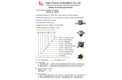 China Smart KSD301 Thermal Switch 16A 250V High Precision Temperature Control PPS Case supplier