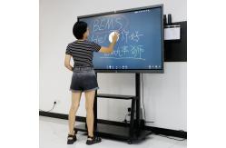 China 85 Inch 86 Inch 4k Interactive Electronic Whiteboard  For School supplier