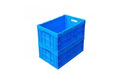 China Impact - Resistance Virgin PP Collapsible Tote Boxes Solid Bottom 600*400 mm supplier