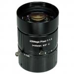 4/3 50mm F1.4 20Megapixel HD Manual IRIS C Mount Industrial FA Lens, 50mm 20MP Industrial Machine Vision Lens for sale