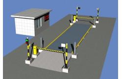 China Automotive Vehicle Weighing Systems Electronic Inmotion Weighbridge 30-200T supplier