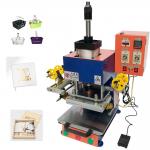 Automatic Pneumatic Hot Stamping Machine , 220V 125HZ Heat Foil Embossing Machine for sale