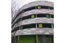 China 600X1200mm Aluminum Cladding Panel PVDF Exterior Wall Board supplier