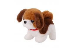 China Odorless 20cm Vocalizing Dog Plush Doll For Children supplier