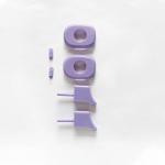 Precision Plastic Electronic Parts Mold Injection For Temperature Gun Plastic Shell