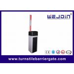 Straight Vehicle Barrier Gates , Security Boom Barrier Steel Casting Design for sale