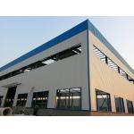 ISO 9001 / CE Certified Prefabricated Industrial Steel Structure Building with Custom Metal Frame and Light Welding Cutting for sale