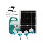 MultiFunction Solar Lighting Kits Energy Systems With Radio Torch Light for sale