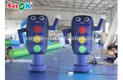 China Promotion Inflatable Cartoon Characters 2m Traffic Light Model CE supplier