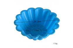 China BPA Free Silicone Rose Cake Mold Reusable For Kitchen Bakery supplier
