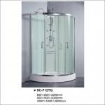 Quadrant Bathroom Enclosures With Tempered Transperant Glass Sliding Door for sale