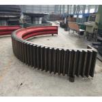 Mining Equipment Parts with Mill Girth Gear ZG45 And Pinion Gears for sale