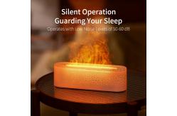 China Lava Flame Simulation Aromatherapy Diffuser Humidifier With Atmosphere Light supplier